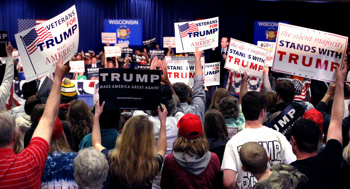 Donald Trump visited the La Crosse Center in 2016
